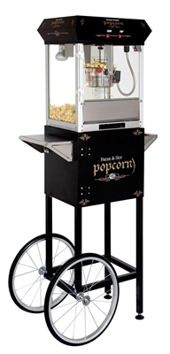 black popcorn maker