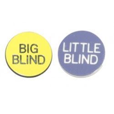 Picture of Ensemble de jetons "Big & little Blind" -1 POUCE