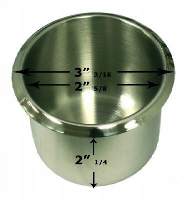 Picture of STANDARD format glass holder - STAINLESS STEEL