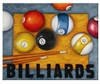 Picture of OP945-OIL PAINTING-BILLIARDS