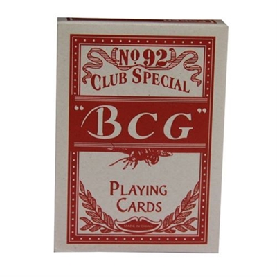 Picture of Playing cards deck std -BCG / Red