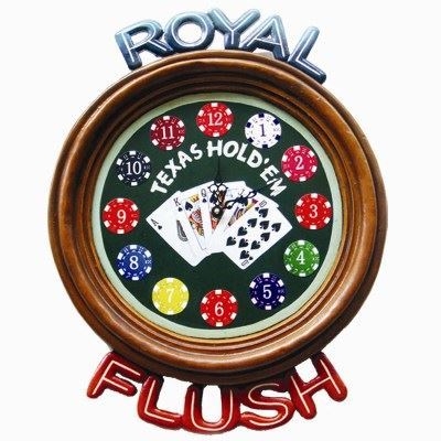 Picture of r172-Royal Flush Clock