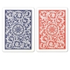 Blue and red patterned card backs Copag Bridge decks