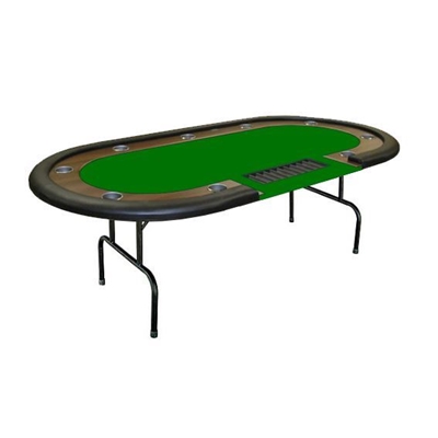 Picture of 16534 Supreme poker table with dealer 96''
