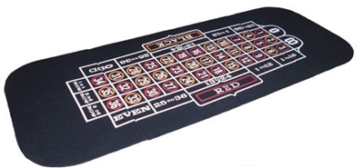 Picture of 14202 Rectangular poker table top with nylon bag 8 players
