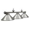 Picture of 61004- Billiard lamp full metal shade ''Stainless''