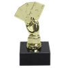 Picture of Award Poker Trophy  4 Aces Gold