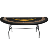 Picture of 22224 Blackjack table ProCAZ serie with folding legs
