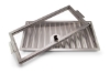 Safety dealer chip tray with cover