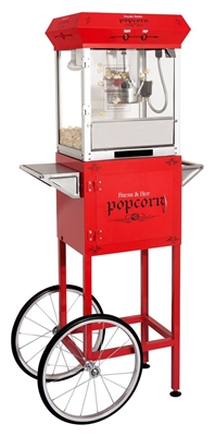Picture of Machine à Popcorn GOLDEN 4oz avec chariot - ROUGE