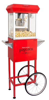 Picture of Machine à Popcorn GOLDEN 4oz avec chariot - ROUGE