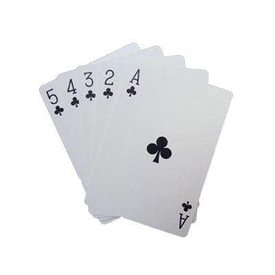 Picture of 11004-10 Standard playing cards  - WITHOUT NAME/ Blue/ Poker Size