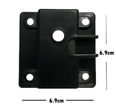 Picture of 71821 Kettle Gear housing for Popcorn machine 16oz  (6.9cm x6.9cm)