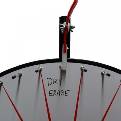 Picture of V240036 - 36 INCH DRY ERASE WHITE PRIZE WHEEL WITH BONUS EXTENSION BASE