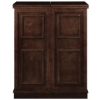 Picture of BRCB3 CAP | PORTABLE FOLDING BAR CABINET-CAPPUCCINO