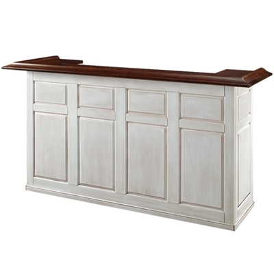 Picture of DBAR84 AW | 84" BAR - ANTIQUE WHITE