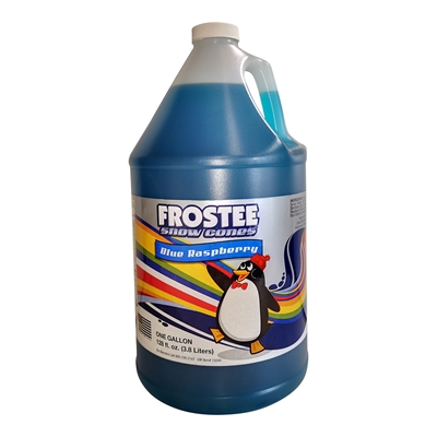 Picture of 1 gallon Sirop pour  snow cone Framboise Bleu