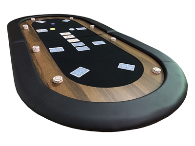 Picture of 14304-Oval poker table top - 8 players