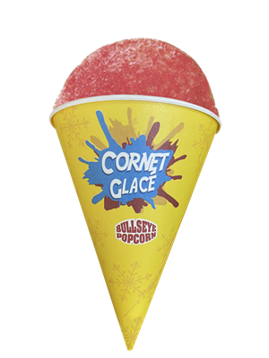 Picture of 73230 -  Bullseye popcorn - Snow cone syrup Watermelon 3.8L