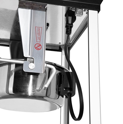 Picture of PREORDER 71320 - Popcorn machine 8oz SNACK STATION  with cart - BLACK - copy