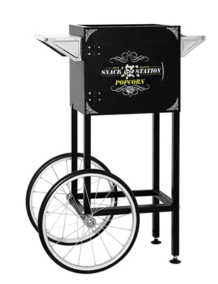 Picture of PREORDER 71320 - Popcorn machine 8oz SNACK STATION  with cart - BLACK - copy