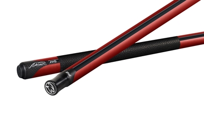 Picture of CP PRE P3 REVO USBS RED LL Predator P3 REVO Red Pool Cue with Leather Luxe Warp