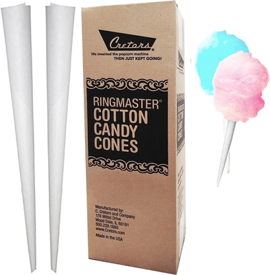 Picture of 72020 Paper cone for cotton candy (Box of 1000pcs )
