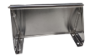Silver tray for 4oz and 8oz Snack Station cart with stand