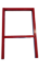 Red long support for legs part F