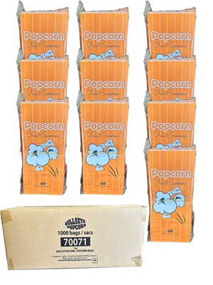 Picture of 70071- 1000 Popcorn bags 1oz with flat bottom