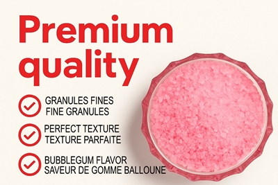 Picture of 72053 Cotton Candy Sugar – Pink bubble gum  Flavor – 50 lbs