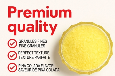 Picture of 72061 Cotton Candy Sugar – Yellow Pina Colada – 50 lbs