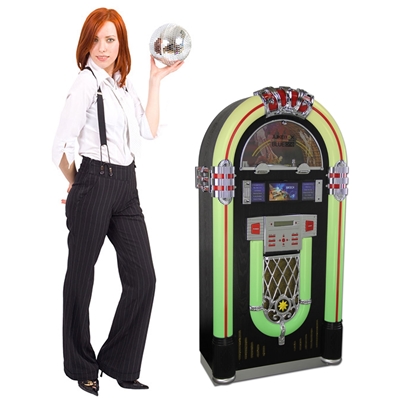 Picture of 32011 BlueOne Juke box Techno 40W +40W with CD player (supports CD, CD-R, CD-RW)