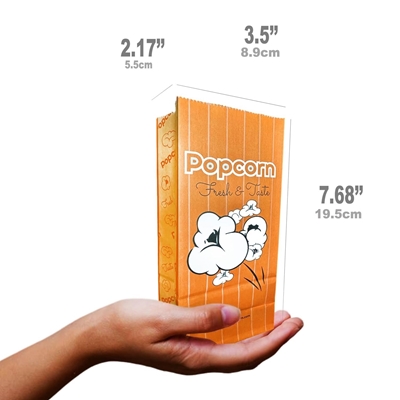 Picture of 70071- Popcorn bags 1oz with flat bottom - 1000pcs